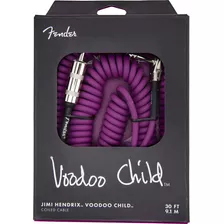 Cabo Fender Jimi Hendrix Voodoo Child Cables Coil Purple 09