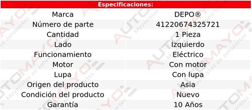 Un Faro Izquierdo Depo C320 Mercedes-benz 2003-2005 Foto 4