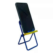 Soporte Apoya Celular Tablet De Mesa Flexible Forma Silla