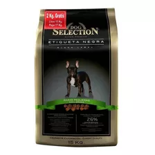 Alimento Dog Selection Etiqueta Negra X 15 + 2 Kg