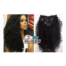 7 Kits Partes Cabelo Tic Tac Cacheado 1# Preto Crespo Afro