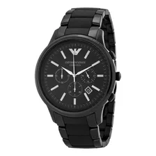 Reloj Emporio Armani Ar1451 Black Cerámica Original 2023