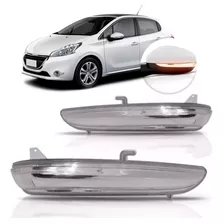 Par Pisca Seta Retrovisor Peugeot 208 Active Pack 12 A 2016