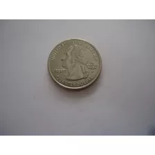 Moeda 25 Cents Quarter Dolar 2004 P Usa Estados Iowa - 1