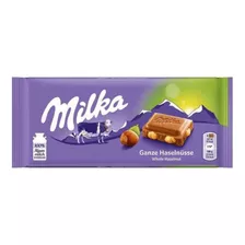 Milka Whole Halzenuts Chocolate Ao Leite C/ Avela Inteira