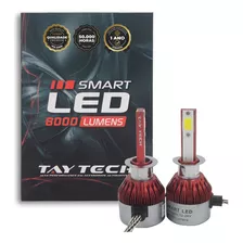 Lampada Ultra Led Efeito Xenon 8000 Lum 6000k H27 +canceller