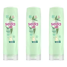 Condicionador Seda 325ml Babosa Oleos-kit C/3un