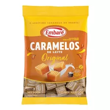 Bala Caramelo De Leite Baunilha Embaré Original Pacote 600g