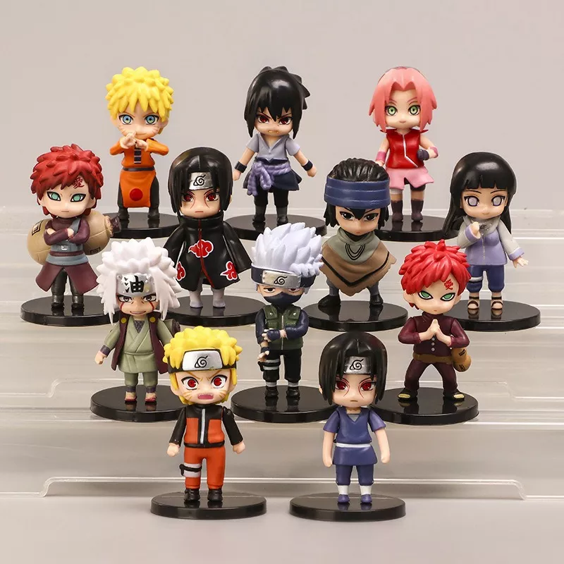 24pcs Figuras De Acción Coleccionista Naruto Akatsuki Toys 