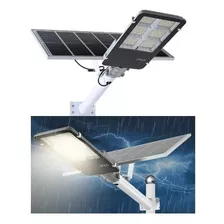 Lampara Reflector Led Con Panel Solar 150w Con Control Ip67