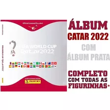 Prata Capa Dura Album Copa 2022 Qatar Completo 670 Figurinha