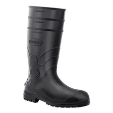 Bota Pvc Cano Longo Galocha Preta Sem Forro Bracol Acqua Lev