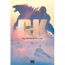 Poster Cartaz Godzilla E Kong: O Novo Império A - 60x90cm