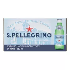 Agua Mineral S.pellegrino 24 Piezas De 250 Ml Osh