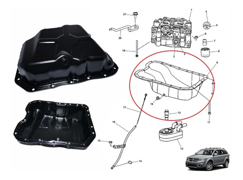 Carter Dodge Journey 2.4 2.009-2014 Compass-patriot Foto 6