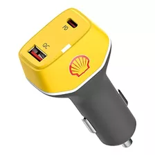 Cargador De Coche Shell Usb Cargador Rápido, Cargador De Coc