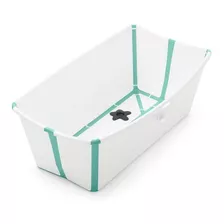 Bañito Plegable Flexibath Verde C Cuchara Stokke- Mvd Kids