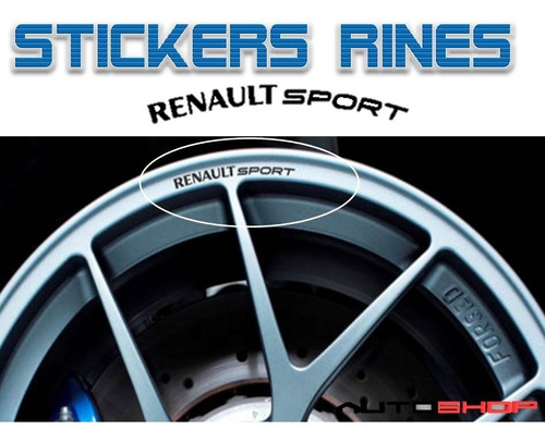 Stickers Para Rines Renault Clio Sport Progresivos Euro Bbs Foto 2