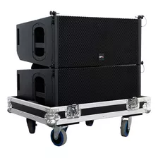 Par De Caja Parlante Dfx Sound Line Two + Flight Case