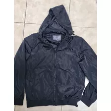 Campera Rompevientos Edmonds Negra Xl