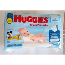 Fralda Huggies Tripla Proteção Jumbo P 32unid