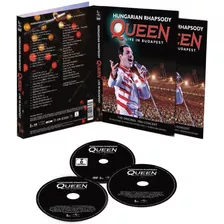 Dvd + 2 Cd Queen Hungarian Rhapsody Live In Budapest 1986