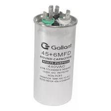 Capacitor Cbb65 Gallant 45+6mf +-5% 440 Vac