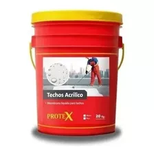 Techos Acrílico Protex Rojo X 20 Kg