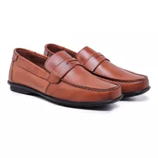 Mocassim Sapato Masculino De Couro Go Well Shoes