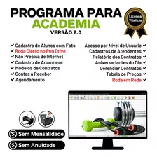 Programa Para Academia Com Agendamento E Contrato V2.0