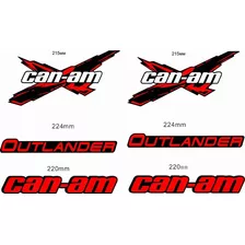 Kit Faixa Adesivos P/ Can-am Outlander Diversas Cores