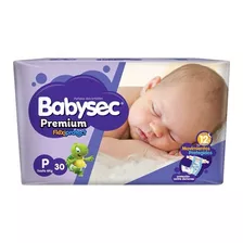 Pañales Baby Sec Premium P X 30