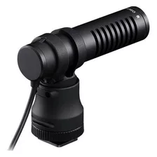 Microfono Canon Dm-e100 Estereo Unidirec C/ Protector Viento Color Negro