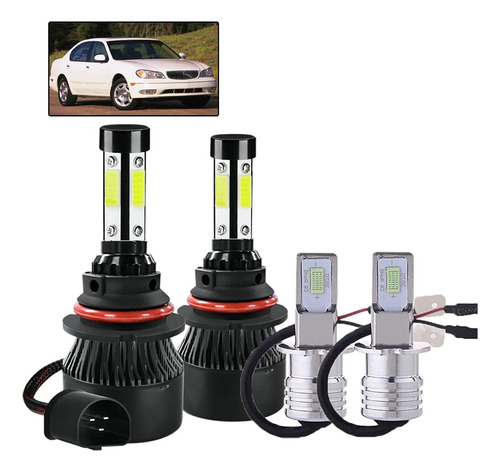 Kits De Faros D2r 6000k  Hid De Luz Alta Y Baja 