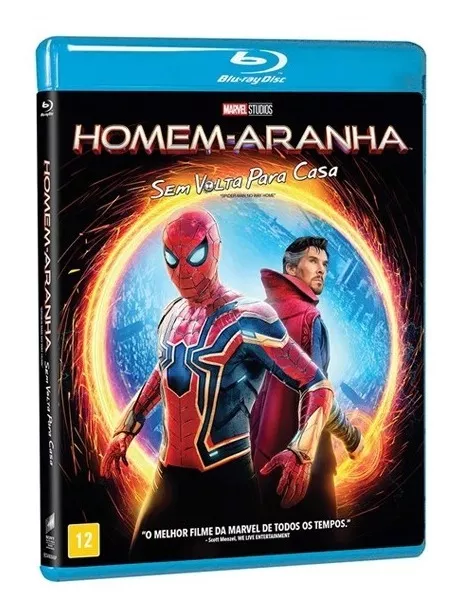 Blu-ray Homem Aranha Sem Volta Para Casa Spiderman Original