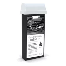 Cera Depilatória Roll-on Negra Depilflax 100g