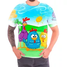  Camisa Camiseta Galinha Pintadinha Desenho Envio Rápido 18