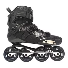 Patin Freestyle Slash Negro Carbono (ruedas Negras)