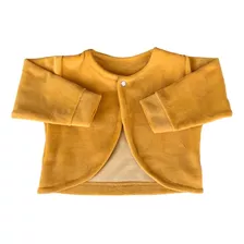 Bolero De Plush Com Tiara Bebe Menina Infantil Várias Cores 