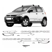 Kit Adhesivos Calcos Laterales Volkswagen Crossfox 2008 