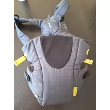 Mochila Porta Bebe Infantil Breath Grey 2 En 1