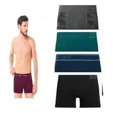 Kit 5 Cuecas Boxer S/costura Zee Rucci Confortáveis Elegante