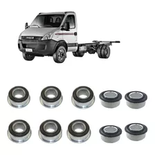 Kit 8 Bucha Suspensão Diant. Para Iveco Nova Daily 70c17 