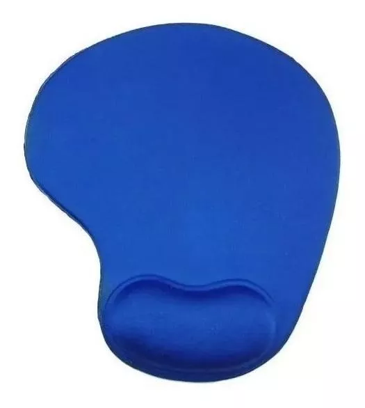 Mouse Pad Life Time Comfort De Tecido Azul