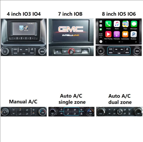 Estereo Carplay Chevrolet Gmc Silverado Sierra 2014-2018 Foto 10