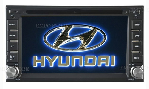 Hyundai Estereo Dvd Gps Touch Hd Bluetooth Radio Usb Sd Foto 2