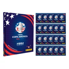 Album Pasta Dura + 20 Sobres Copa America Usa 2024 Panini