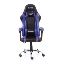 Silla Gamer Dragon War Ne-462a Reforzada 120kg Negro/azul.