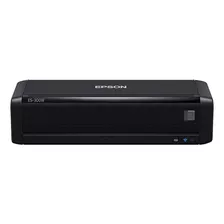 Escáner Duplex Epson Workforce Es-300w Wifi Portátil Color Negro