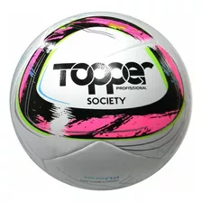 Bola Topper Society Samba Pro Bco/pto/rsa